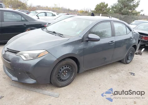 2016 Toyota Corolla Le from USA, damaged, VIN 2T1BURHE9GC597229